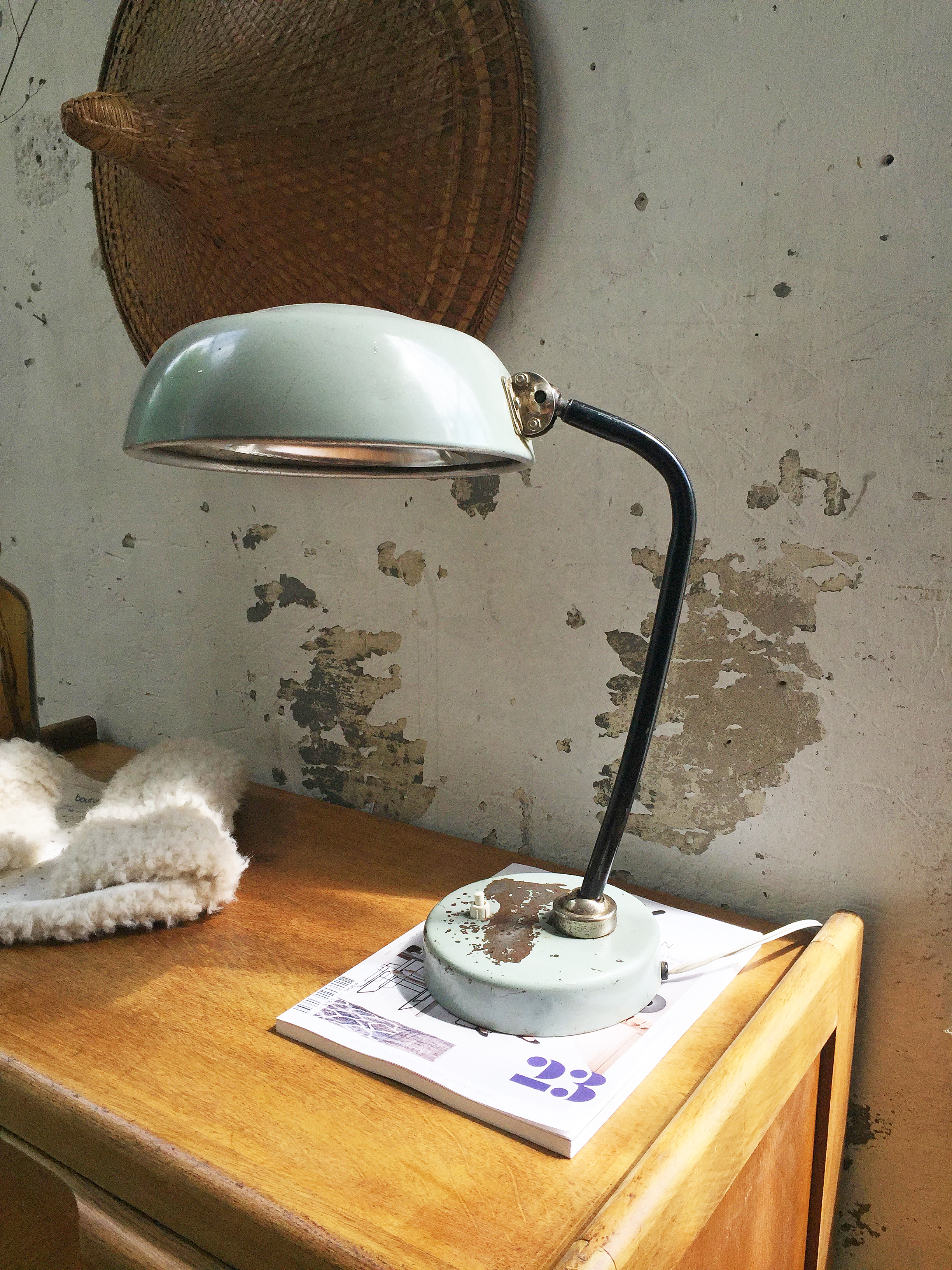 lampe industrielle vintage